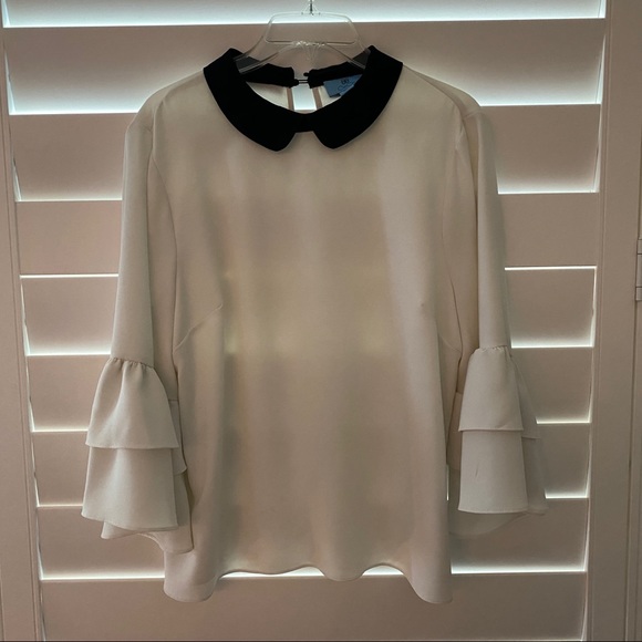 Cece Peter Pan Collar Blouse - Picture 2 of 5